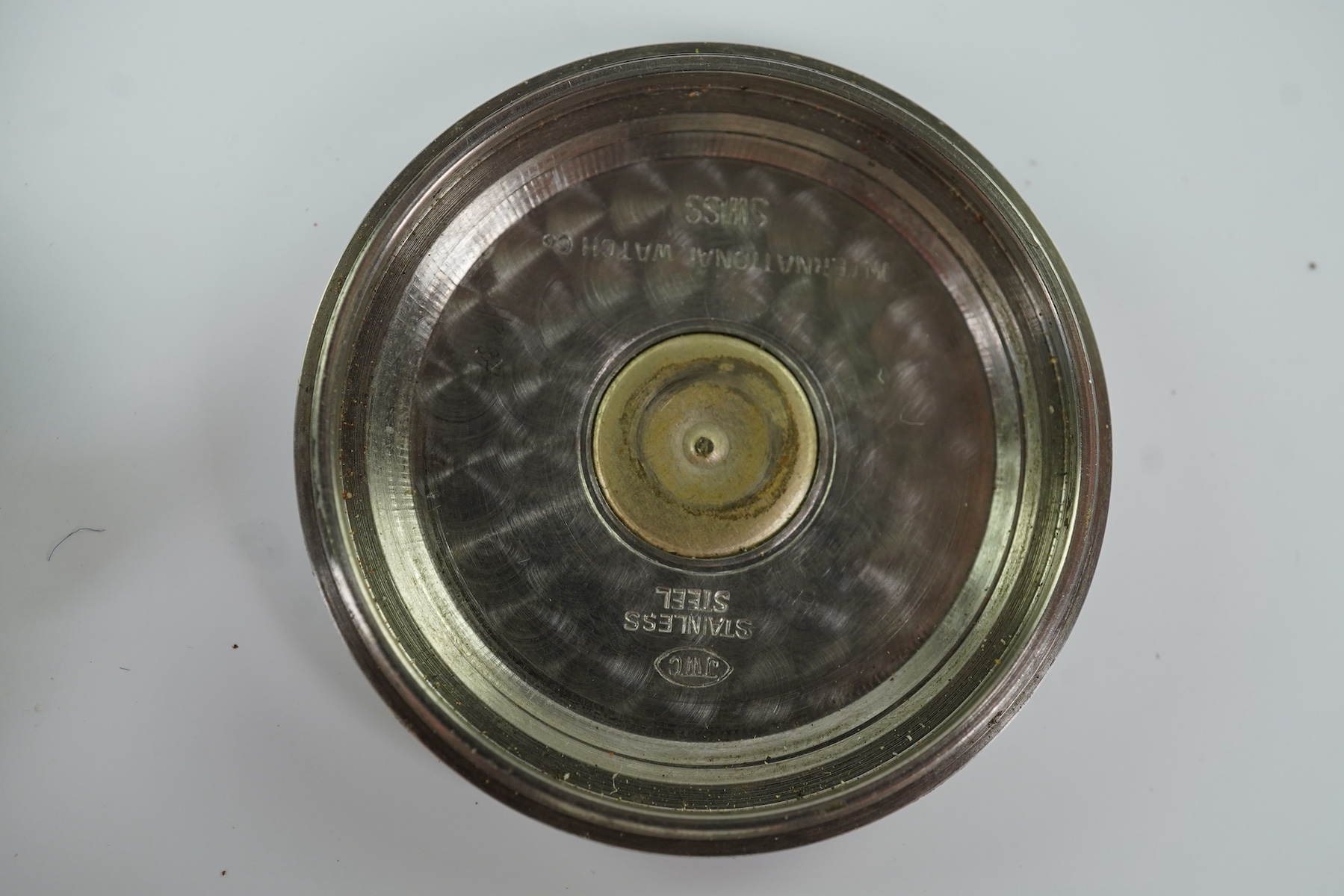 A gentleman's steel International Watch Company Mark II R.A.F Navigators manual wind wrist watch issued in 1952